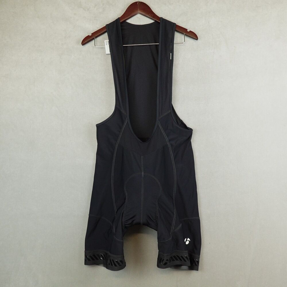 Bontrager Race Thermal Bib Short Mens XL Chamois Black Fitted Padded Cycling